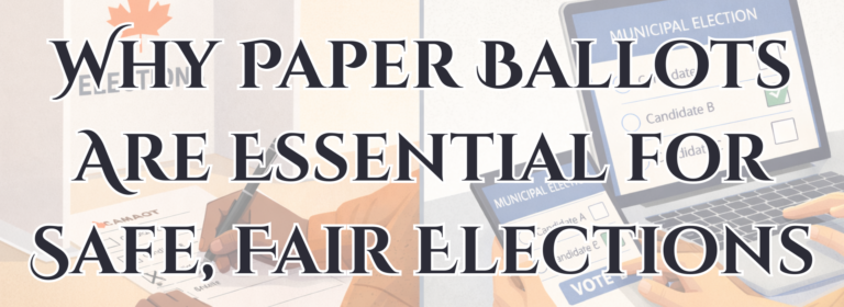 Woodstock’s Move to Online Voting: Why Paper Ballots Still Matter